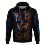 Devil Skull Hoodie Devil Face Scream DT01