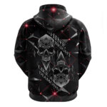 Diamond Skull Hoodie Shine Bright Like Diamond