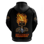 Dilligaf Flame Skull With G Hoodie