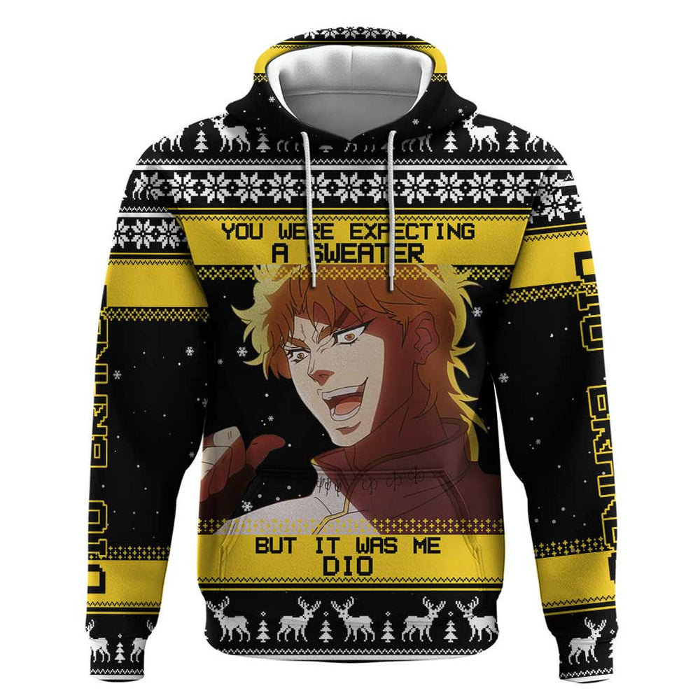 Dio Brando - JoJos Bizarre Adventure Hoodie Anime Mix Christmas Style Dio Brando - JoJos Bizarre Adventure Hoodie Anime Mix Christmas Style