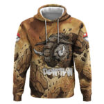 Donphan Hoodie Explosive Earthquake Comic Art