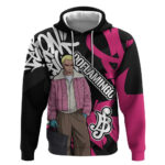 Donquixote Doflamingo One Piece Hoodie Graffiti Street Art Anime Collage