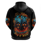 Don't Try To Figure Me Out Skull Reaper Hoodie