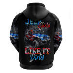American Jeep Hoodie Jeep Girls Like It Dirty DT01