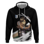 Eren Yeager - Attack On Titan Hoodie Anime Style