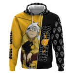 Evans Soul Eater Hoodie Anime Art Mix With Skull Pattern Style