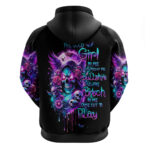 Fairy Skull Hoodie The Good Girl In Me Got Tired Of The Bullshit DT01