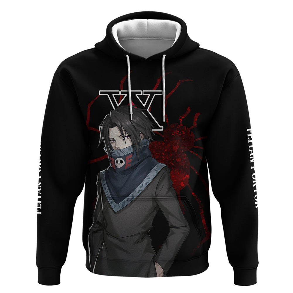 Feitan Phantom Troupe Hunter X Hunter Hoodie Anime Style Feitan Phantom Troupe Hunter X Hunter Hoodie Anime Style
