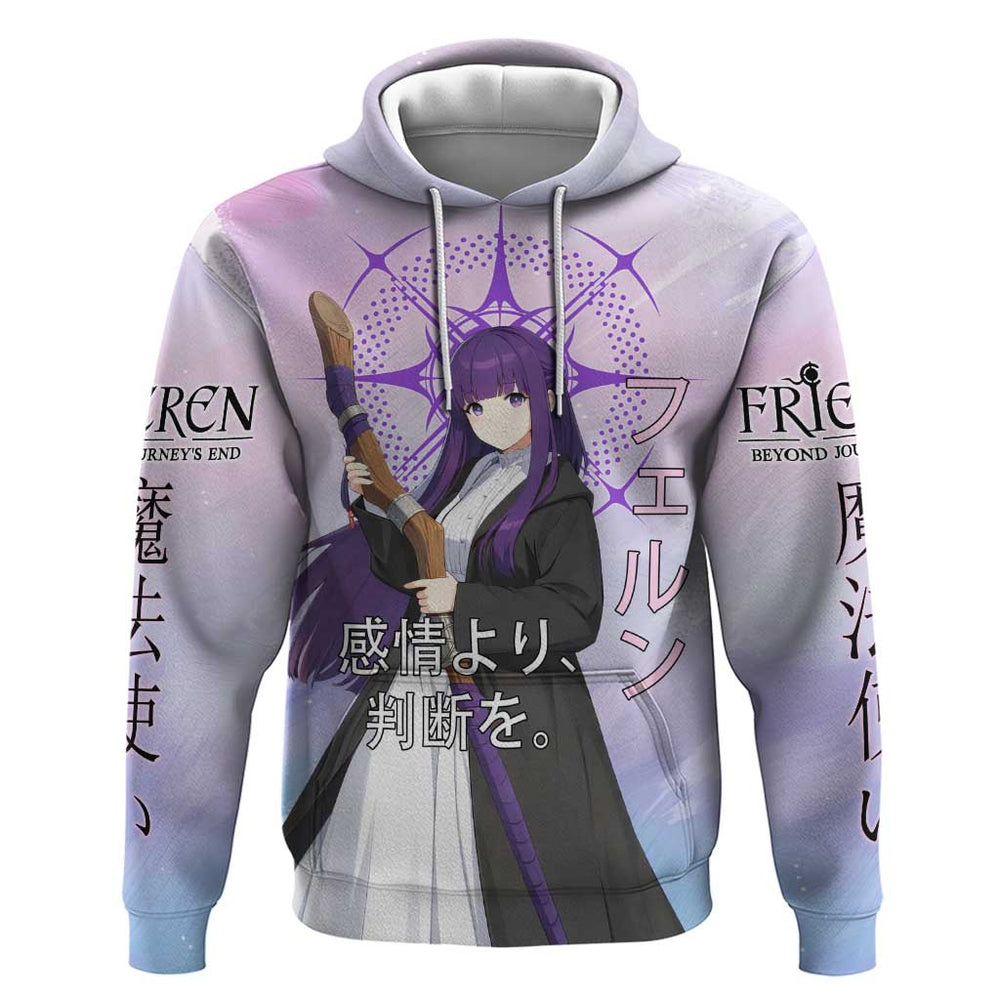 Fern Frieren Beyond Journey s End Hoodie Anime Pastel Aesthetic Fern Frieren Beyond Journey s End Hoodie Anime Pastel Aesthetic