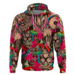 Festival Memories Skull Hoodie DT02