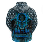 Fire Skull Hoodie Of Course I'm Going To Hell I'm Just Here To Pick You Up