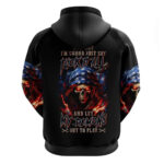American Skull Hoodie One Day I Gonna Fuck It All DT01