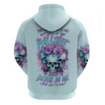 Flower Skull Angel Hoodie The Good Girl In Me Got Tired Of The Bullshit DT01