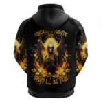 Angel Skull Hoodie Underestimate Me That 'll Be Fun DT01