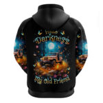 Forest Jeep Hoodie Hello Darkness My Old Friend DT01