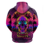 Foreuer Chasing Sunsets Skull Hoodie