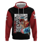 Franky - One Piece Hoodie Anime Mix Manga Style