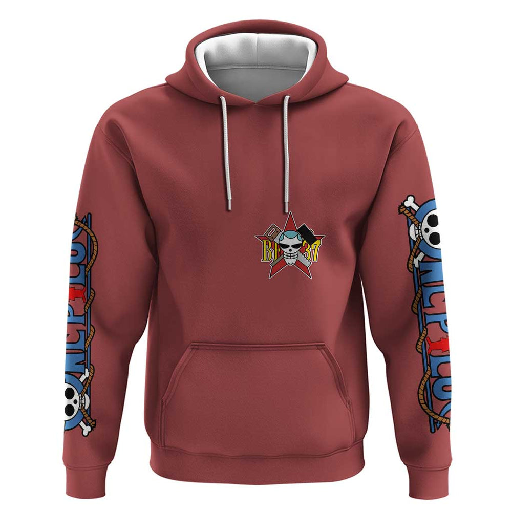 Franky One Piece Hoodie Anime Style Franky One Piece Hoodie Anime Style