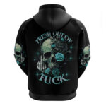 Fresh Out Of F Skull Rose Hoodie