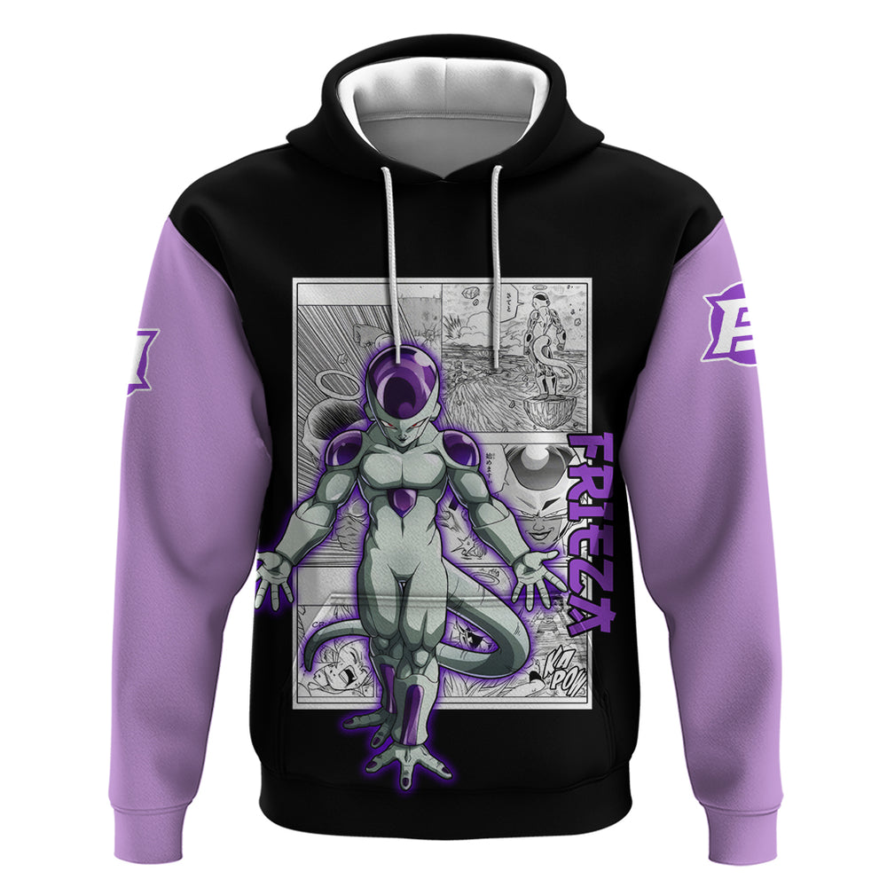 Frieza Hoodie Dragon Ball Mix Anime Manga Frieza Hoodie Dragon Ball Mix Anime Manga