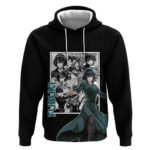 Fubuki - One Punch Man Hoodie Anime Mix Manga Style