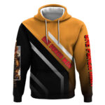Genos One Punch Man Hoodie with Cyborg Arms and Dynamic Battle Pose Design