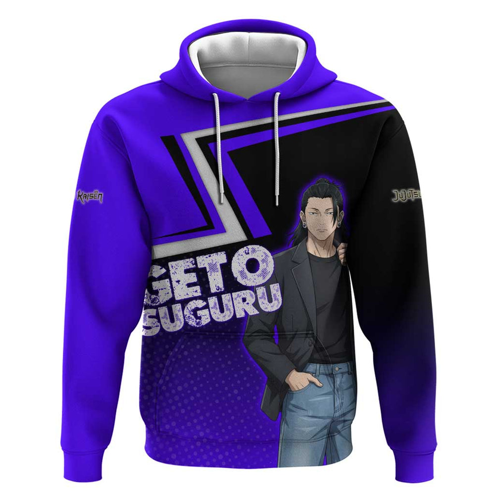 Geto Suguru Hoodie Jujutsu Kaisen Casual Suit Look Geto Suguru Hoodie Jujutsu Kaisen Casual Suit Look