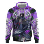 Glass The Rising of the Shield Hero Hoodie with Elegant Battle Kimono and Spirit Energy Circle Desig