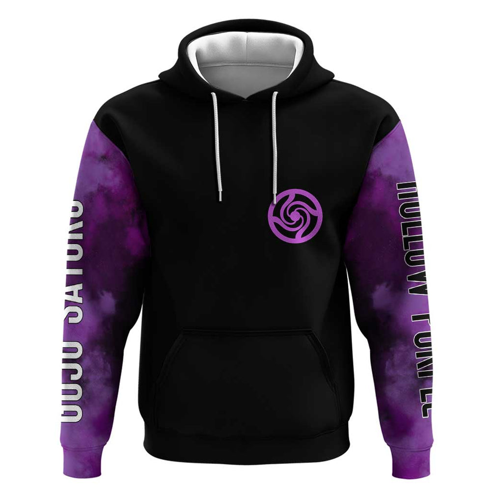 Gojo Satoru Hollow Purple Jujutsu Kaisen Hoodie Anime Style Gojo Satoru Hollow Purple Jujutsu Kaisen Hoodie Anime Style
