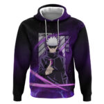 Gojo Satoru - Jujutsu Kaisen Hoodie Aura Anime Galaxy Style