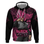 Goku Black Rose - Dragon Ball Hoodie Pattern Anime Mix Manga Style