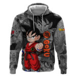 Goku Kid - Dragon Ball Hoodie Anime Mix Manga Style