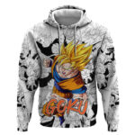 Goku Super Saiyan 2 - Dragon Ball Hoodie Anime Mix Manga Style