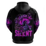 Graffiti Skull Hoodie I Talk I Smile But Be Carefull When I Silent DT01