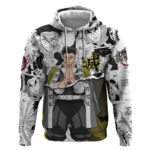 Guts and Casca Berserk Hoodie with Dark Fantasy Battle-Ready Design