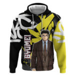 Gyomei Demon Slayer Hoodie Urban Graffiti Anime Style