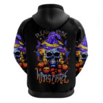 Halloween Skull Hoodie Please Excuse My Resting Witch Face DT01