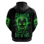 Heaven Don't Want Me Mad Skull Hoodie