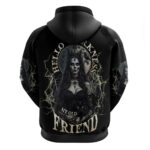 Hello Darkness My Old Friend Halloween Witch Hoodie