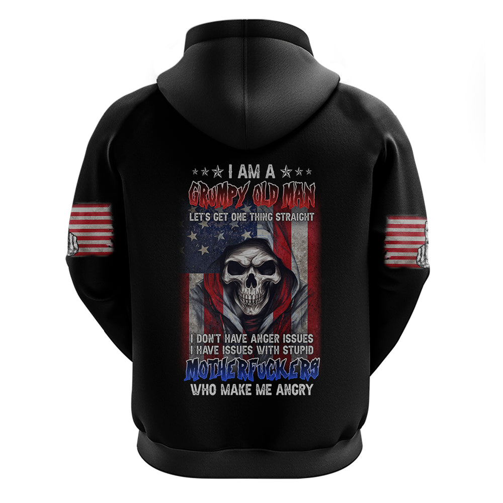 I Am A Grumpy Old Man Hoodie I Am A Grumpy Old Man Hoodie