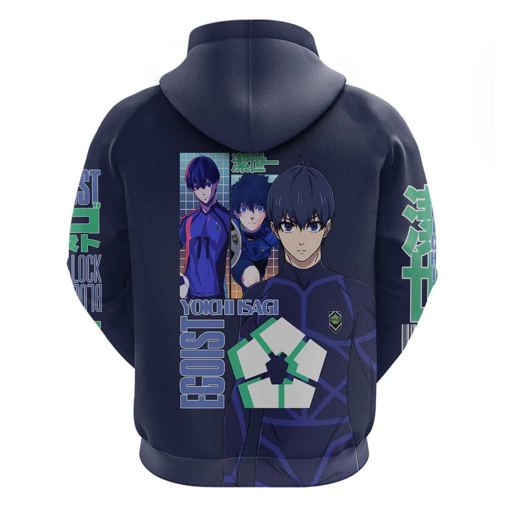 Isagi Yoichi Blue Lock Hoodie Japan Anime Style Isagi Yoichi Blue Lock Hoodie Japan Anime Style