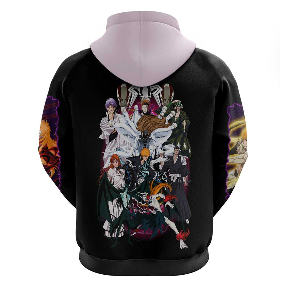 Arrancar Invasion Bleach Hoodie Japan Anime Style Arrancar Invasion Bleach Hoodie Japan Anime Style