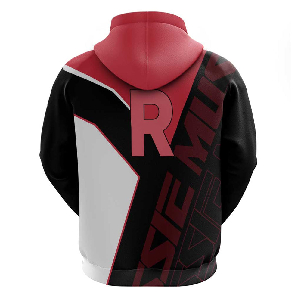Jessie Musashi Pok Hoodie Bold Villain Anime Style Jessie Musashi Pok Hoodie Bold Villain Anime Style