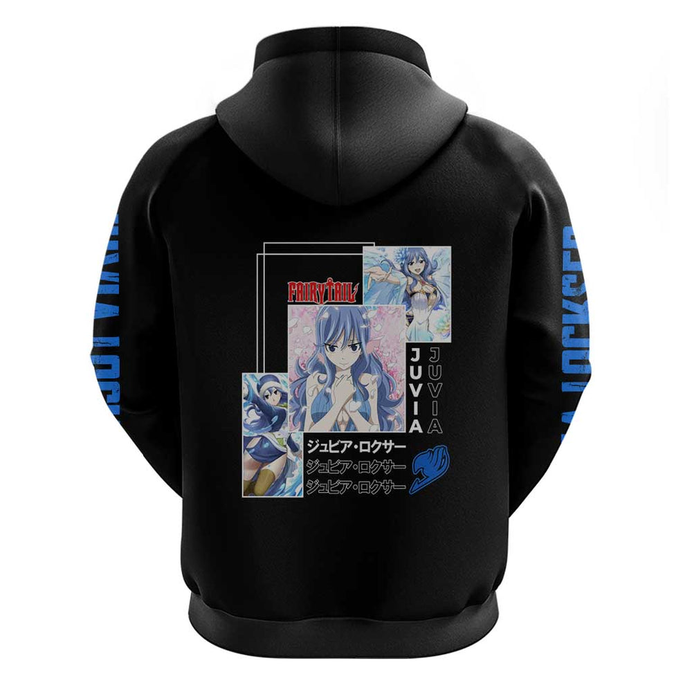Juvia Lockser - Fairy Tail Hoodie Anime Style Juvia Lockser - Fairy Tail Hoodie Anime Style