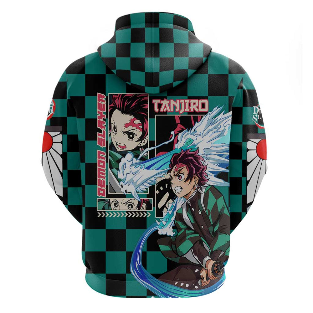 Kamado Tanjiro Haori Demon Slayer Hoodie Anime Style Kamado Tanjiro Haori Demon Slayer Hoodie Anime Style