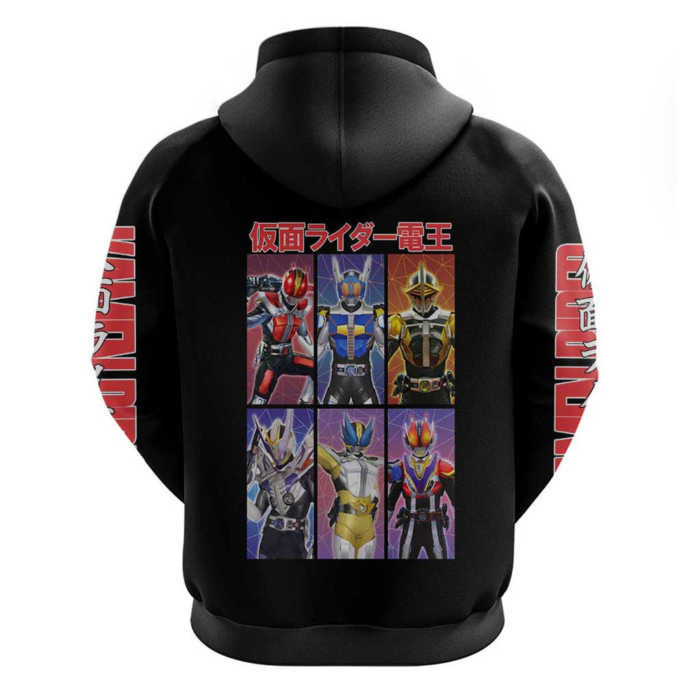 Kamen Rider Den-O Hoodie Anime Style Kamen Rider Den-O Hoodie Anime Style