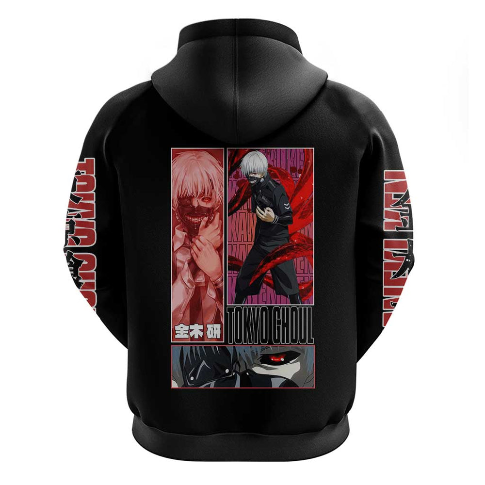 Kaneki Ken Tokyo Ghoul Hoodie Anime Style Kaneki Ken Tokyo Ghoul Hoodie Anime Style