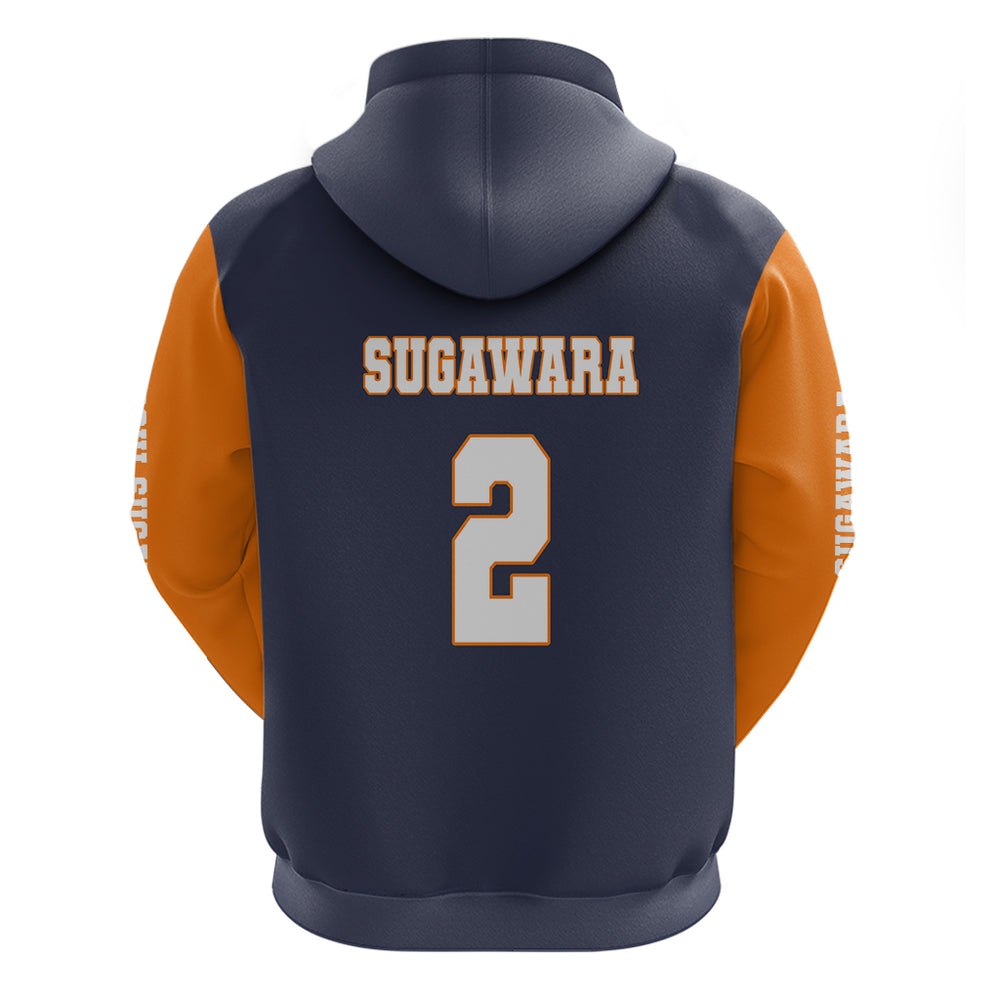 Karasuno Koshi Sugawara Hoodie Haikyu Karasuno Koshi Sugawara Hoodie Haikyu