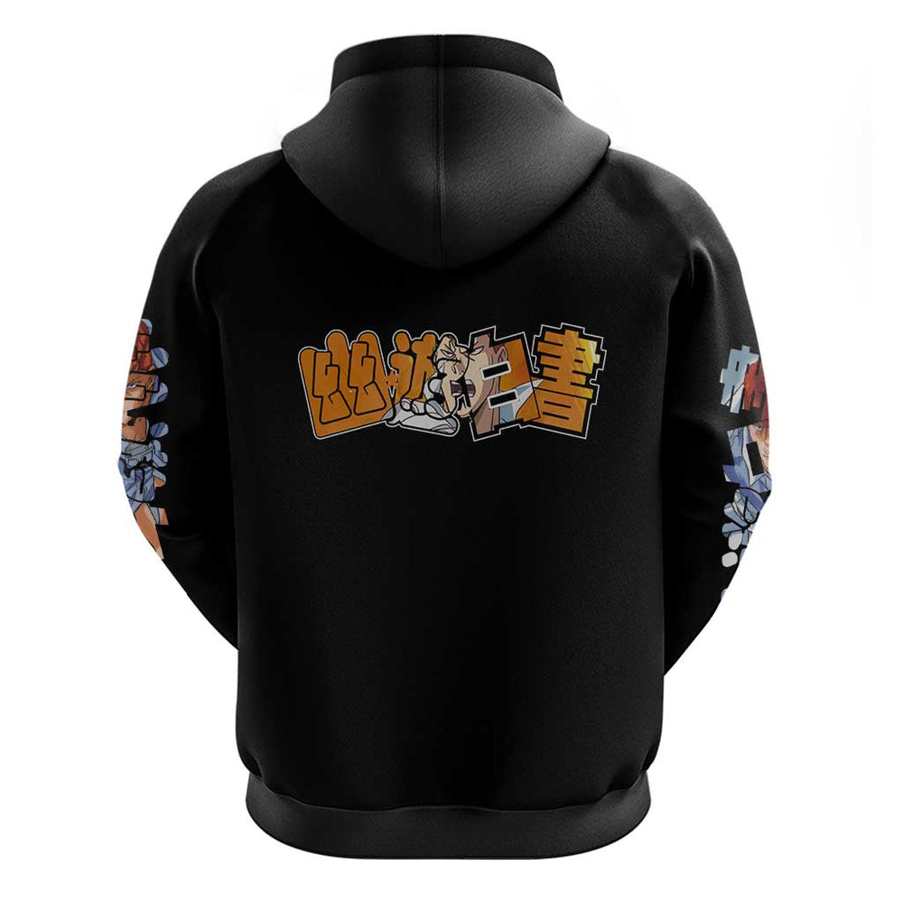 Kazuma Kuwabara - YuYu Hakusho Hoodie Anime Style Kazuma Kuwabara - YuYu Hakusho Hoodie Anime Style