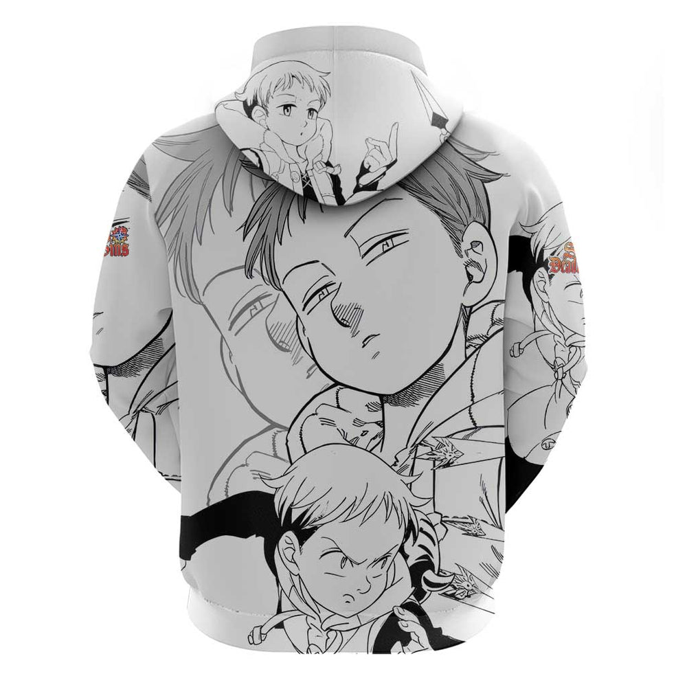 King - Nanatsu No Taizai Hoodie Anime Mix Manga Style King - Nanatsu No Taizai Hoodie Anime Mix Manga Style